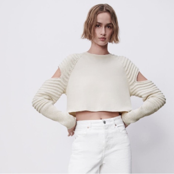 Zara cut out cropped top - Picture 2 of 2
